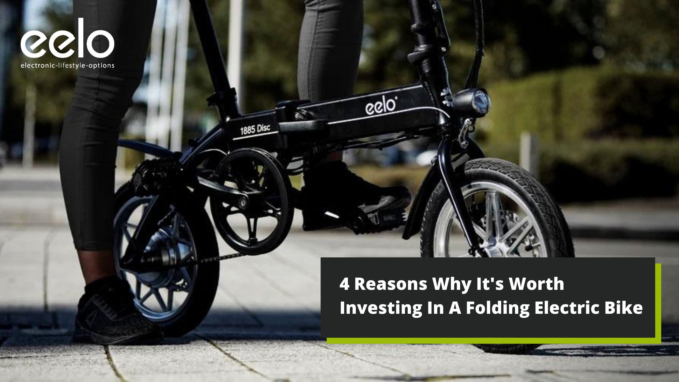 Eelo electric folding store bike